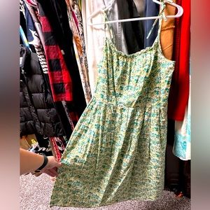 Loft Spring Spaghetti Strap Floral Sundress